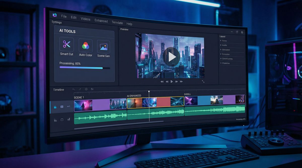 蜜桃 AI视频剪辑教程